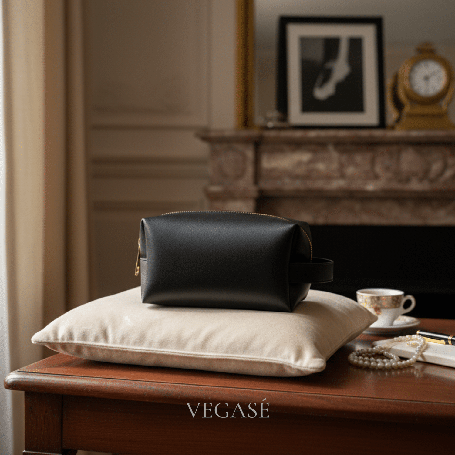 Nova Bag - El Makyaj Seyahat Çantası Siyah - Görsel 4