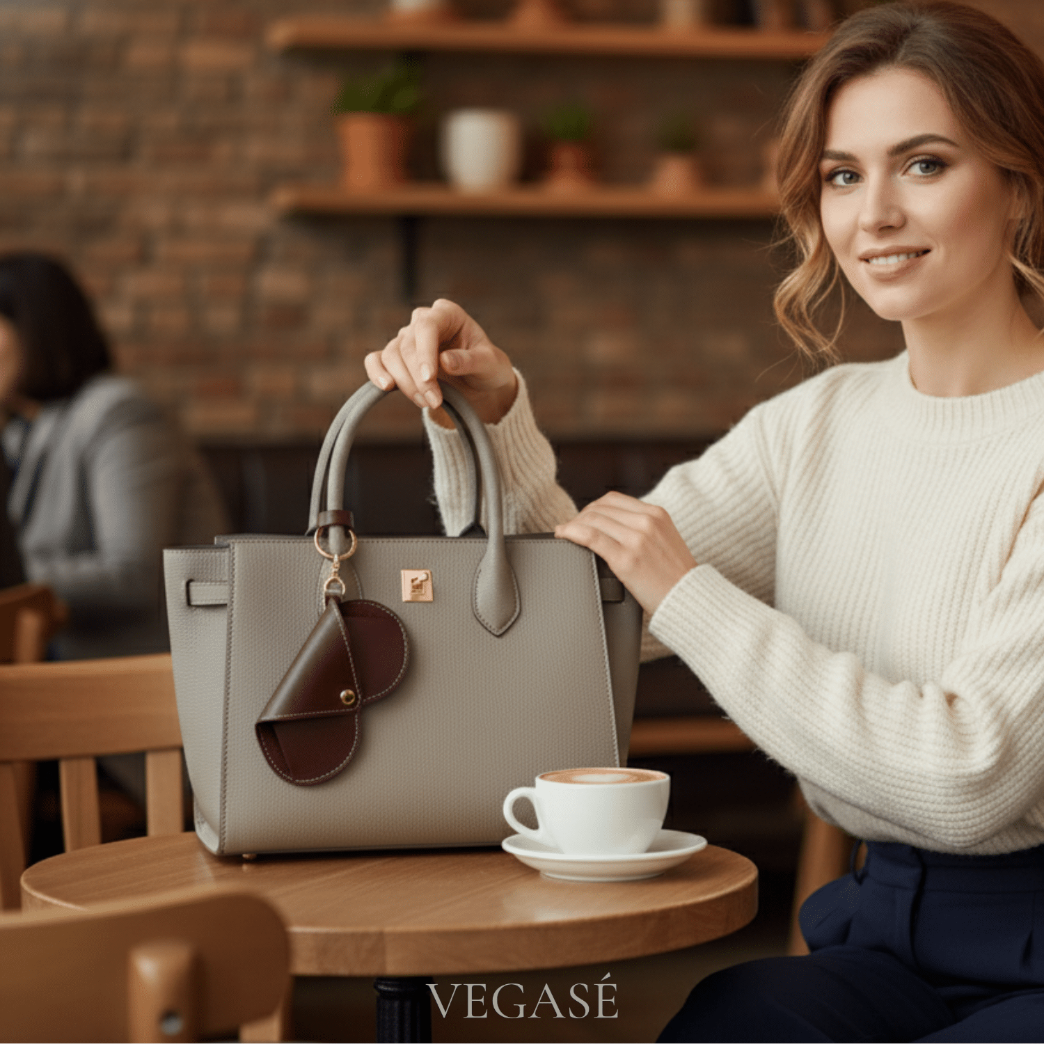 Velo Gözlük Kılıfı Siyah Acı Bordo (Çantaya Takılabilir) - Görsel 3