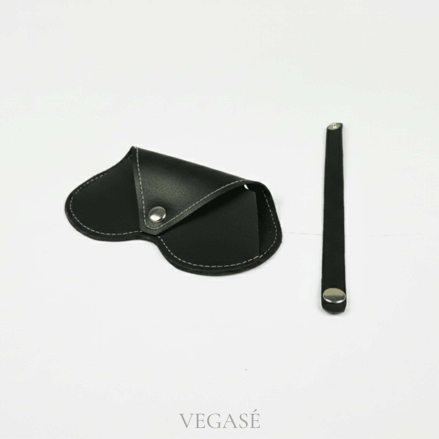 Velo Gözlük Kılıfı Siyah (Çantaya Takılabilir) - Görsel 5