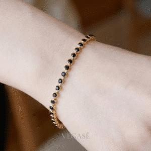 siayh taşlı gold bileklik 2