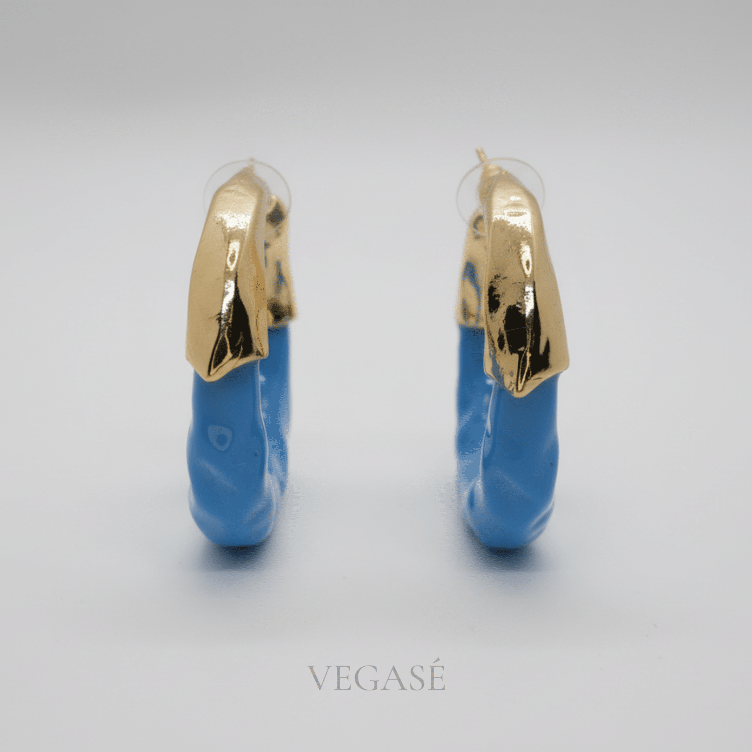 Aqua Mavi Küpe - Görsel 2