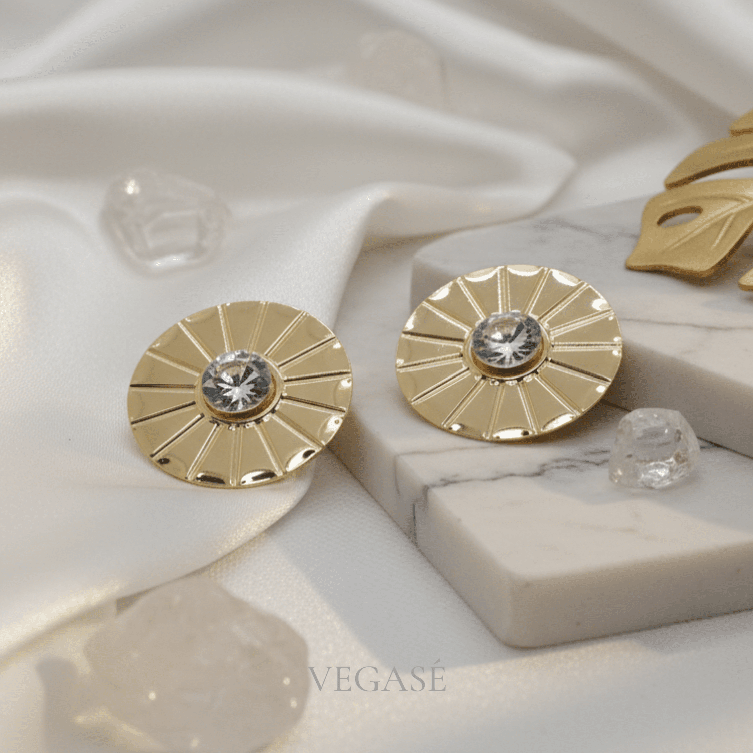 Sunray Taşlı Küpe (3)