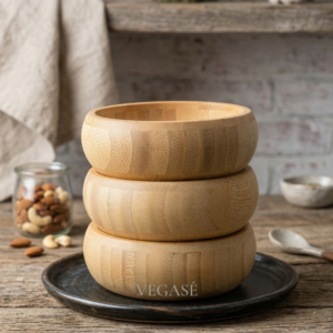 BambooServe Doğal Bambu Çerezlik
